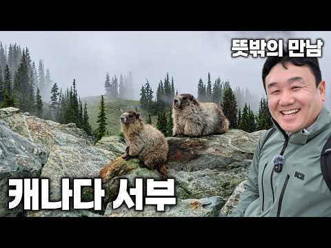 밴쿠버를 벗어나자 캐나다의 대자연이 시작됐습니다|카필라노·휘슬러